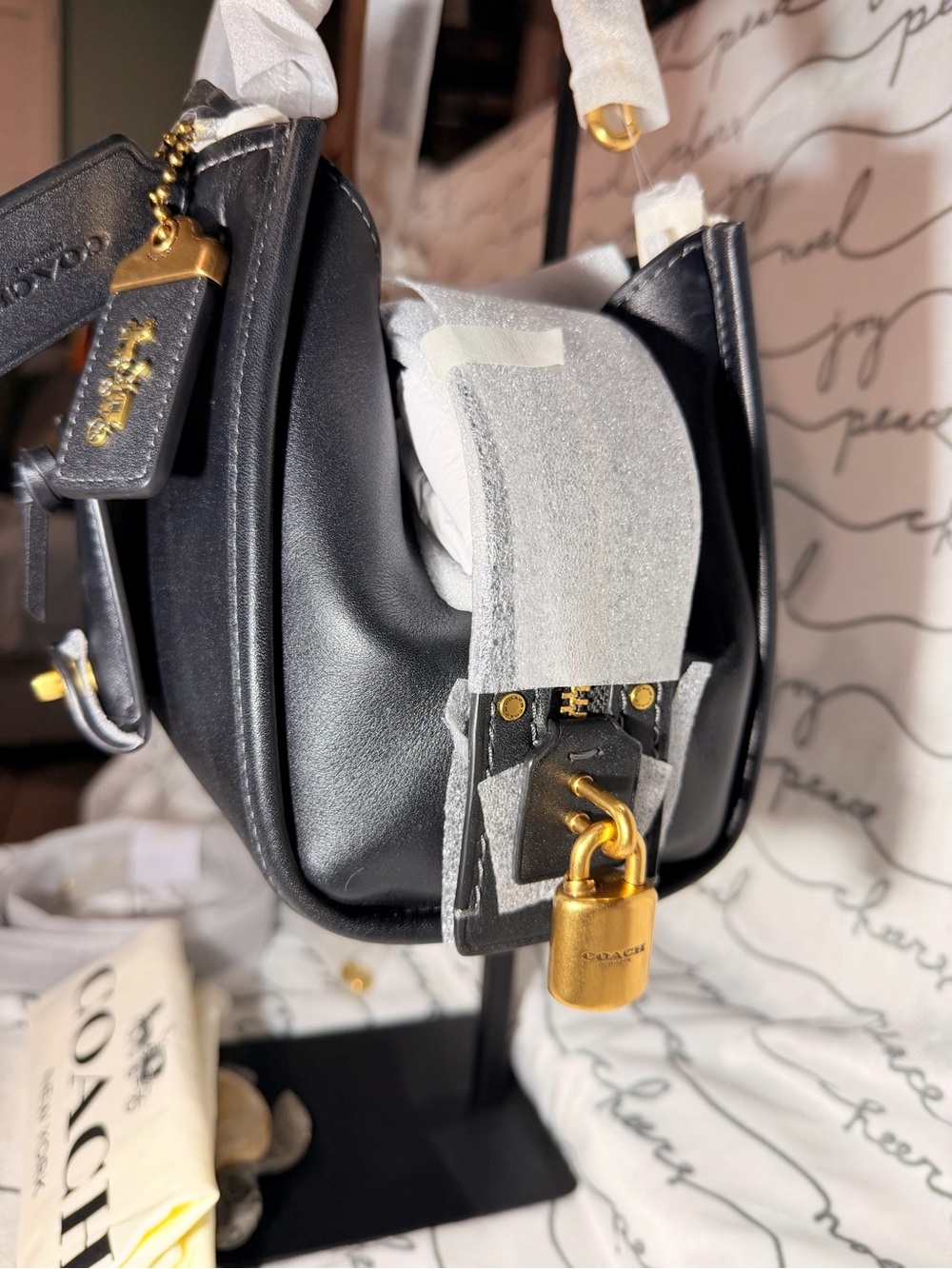 Coach Rogue 34 Soft Leather East-West Shoulder Bag NWT - Picture 5 of 11